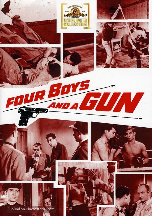 Four Boys and a Gun - DVD movie cover