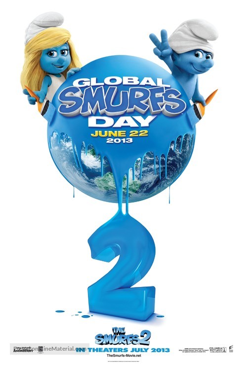 The Smurfs 2 - Movie Poster