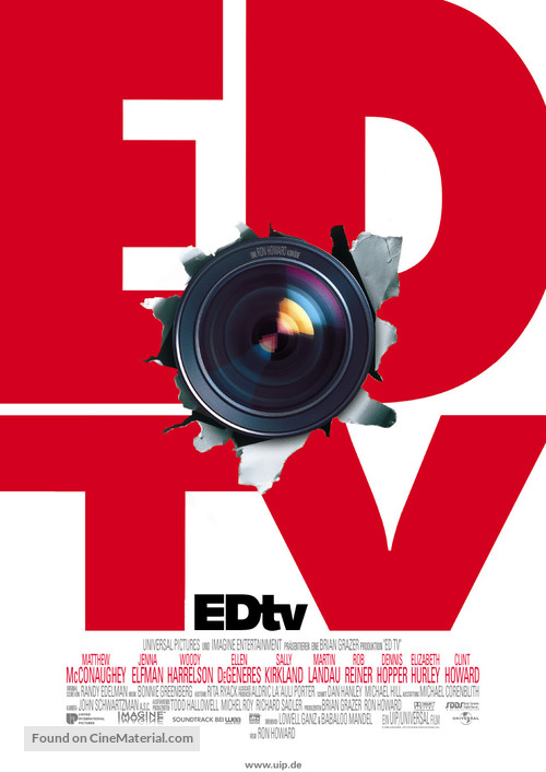 Ed TV - German Movie Poster