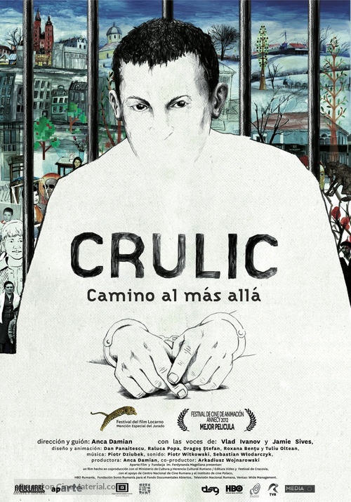 Crulic - drumul spre dincolo - Spanish Movie Poster