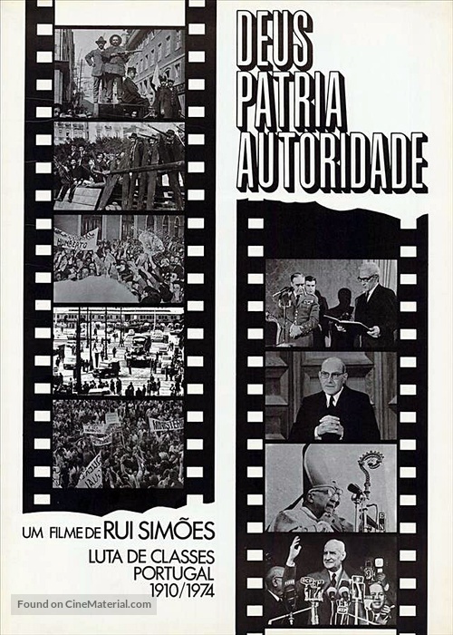 Deus P&aacute;tria Autoridade - Portuguese Movie Poster