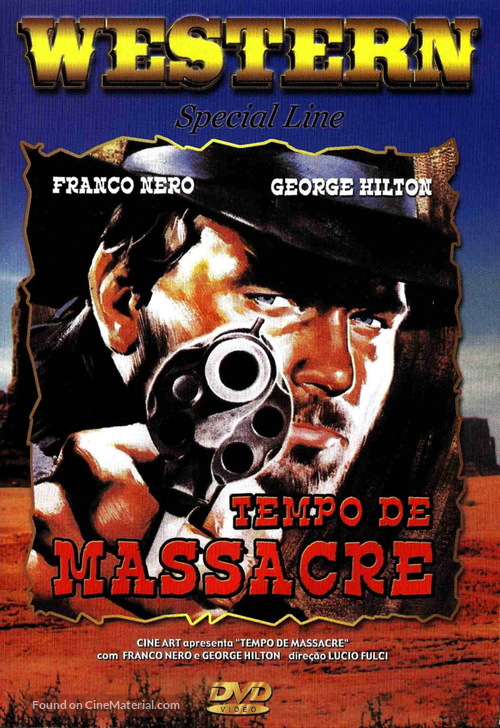 Le colt cantarono la morte e fu... tempo di massacro - Brazilian Movie Cover