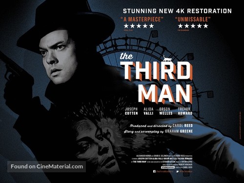 The Third Man - British Movie Poster