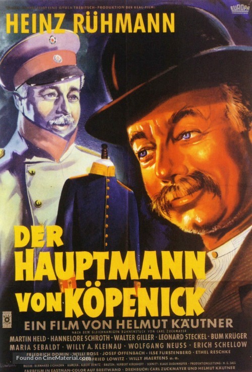 Hauptmann von K&ouml;penick, Der - German Movie Poster