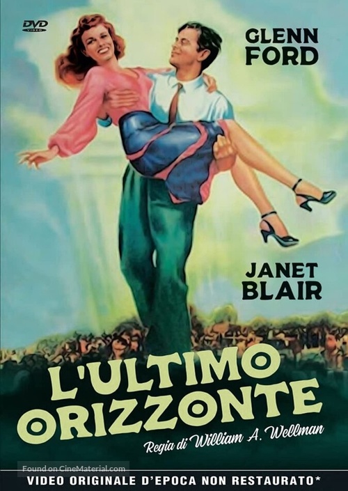 Gallant Journey - Italian DVD movie cover