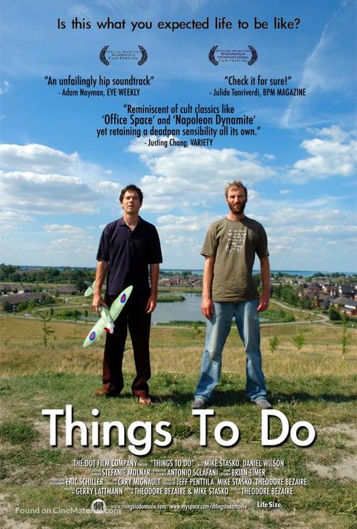 Things to Do - Canadian poster