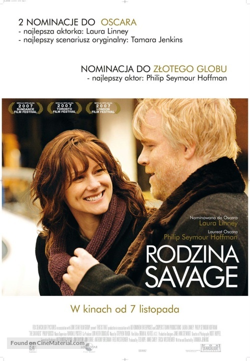 The Savages - Polish Movie Poster