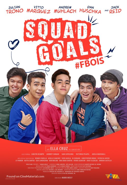 Squad Goals - Philippine Movie Poster