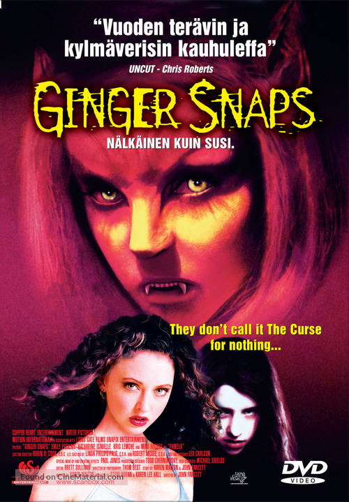 Ginger Snaps - Finnish DVD movie cover