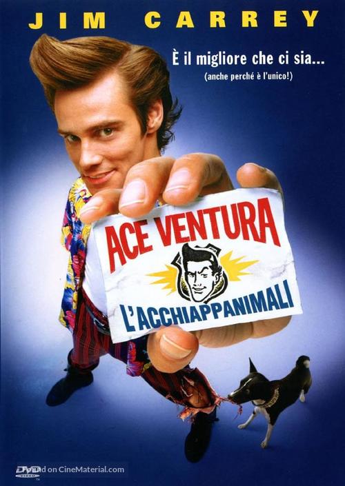 Ace Ventura: Pet Detective - Italian DVD movie cover