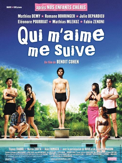 Qui m&#039;aime me suive - French Movie Poster