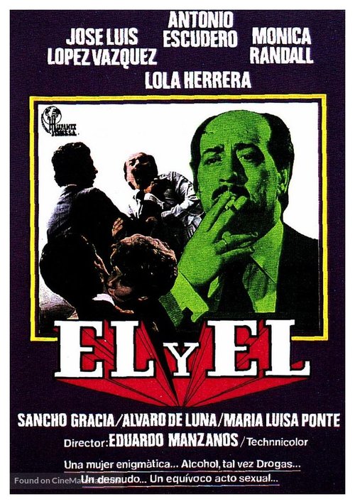 &Eacute;l y &eacute;l - Spanish Movie Poster
