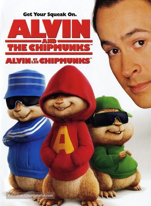 Alvin and the Chipmunks - Canadian Movie Cover
