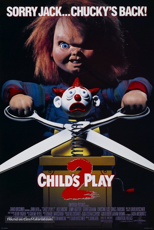 Child&#039;s Play 2 - Movie Poster