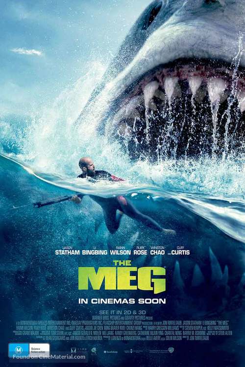 The Meg - Australian Movie Poster