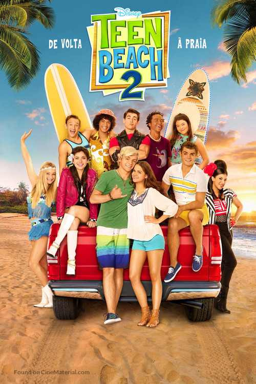 Teen Beach Movie 2 - Brazilian Movie Poster