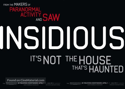 Insidious - Movie Poster