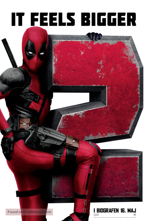 Deadpool 2 - Danish Movie Poster