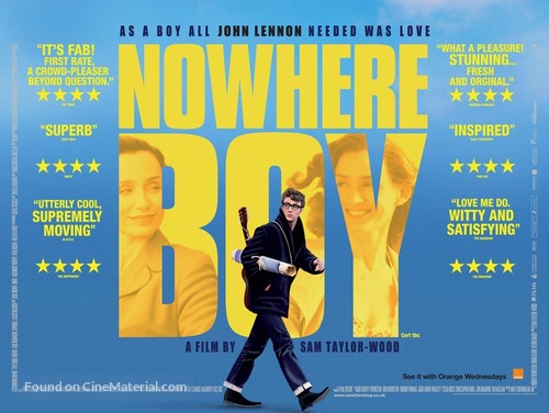 Nowhere Boy - British Movie Poster