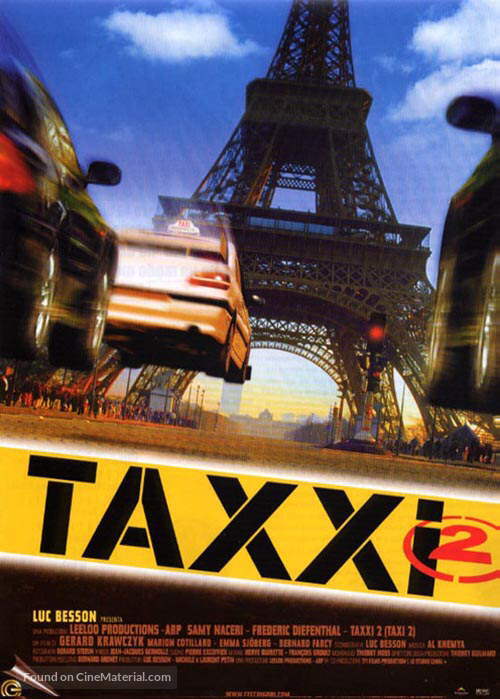 Taxi 2 - Italian Movie Poster