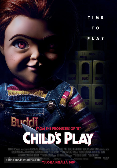 Child&#039;s Play - Finnish Movie Poster