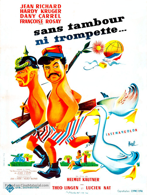 Gans von Sedan, Die - French Movie Poster