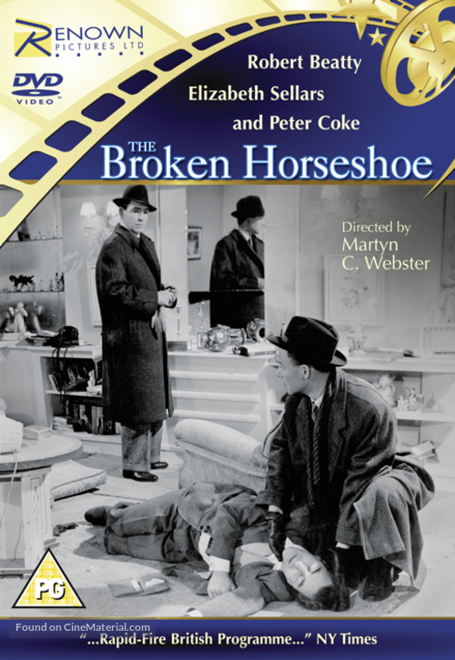 The Broken Horseshoe - British DVD movie cover
