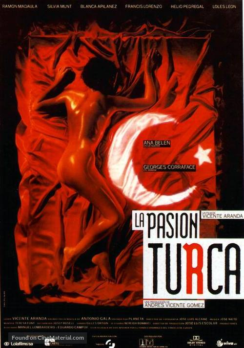 Pasi&oacute;n turca, La - Spanish Movie Poster