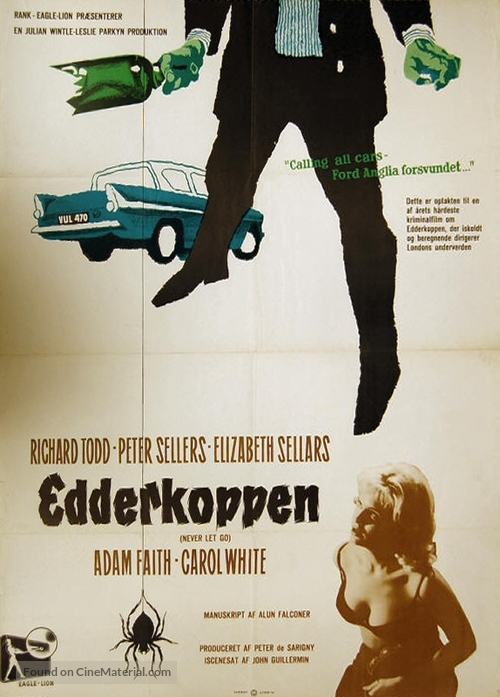 Never Let Go - Danish Movie Poster