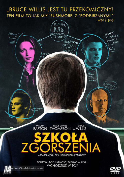 Assassination of a High School President - Polish DVD movie cover