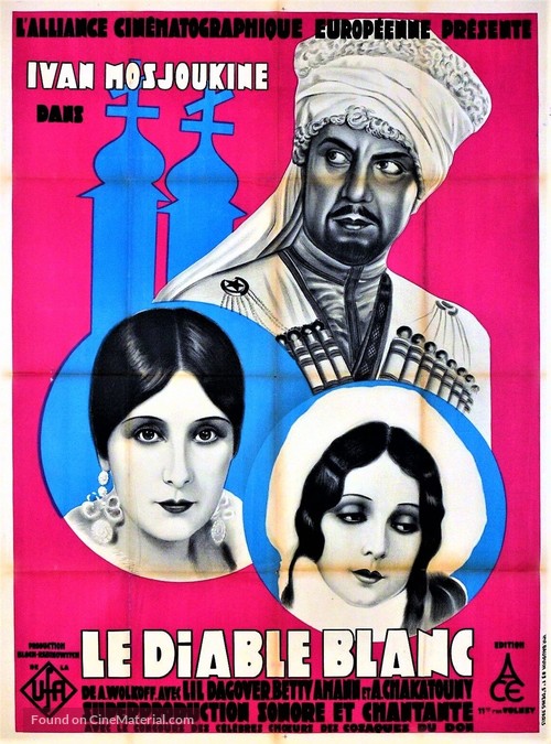 Der wei&szlig;e Teufel - French Movie Poster