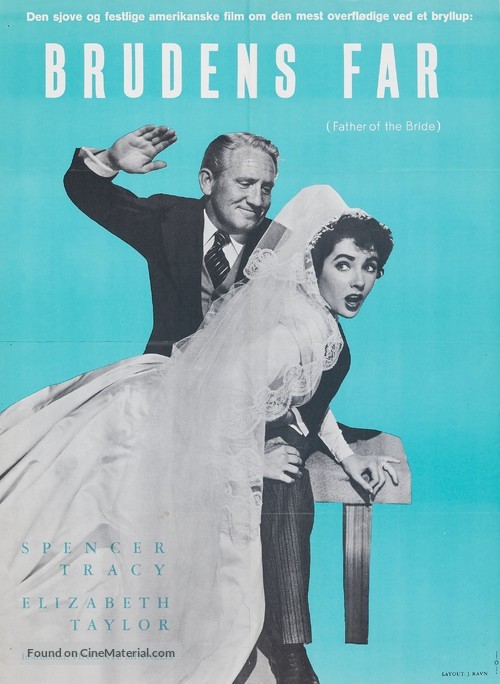 Father of the Bride - Danish Movie Poster