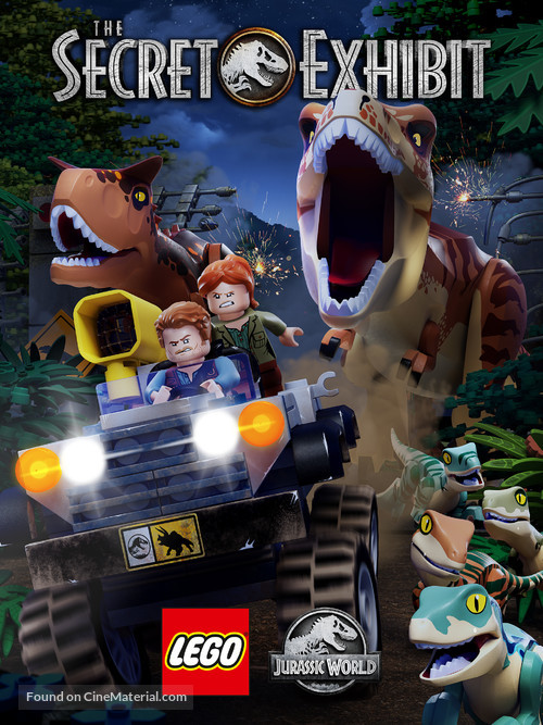 Lego Jurassic World: The Secret Exhibit - DVD movie cover