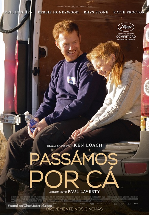 Sorry We Missed You - Portuguese Movie Poster