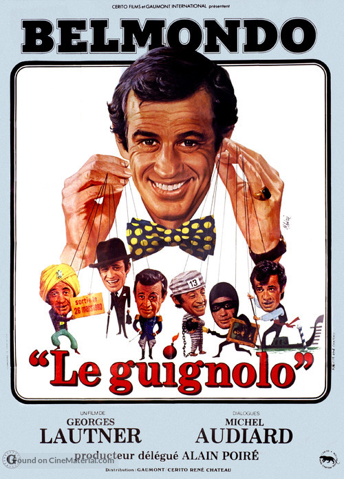 Le guignolo - French Movie Poster