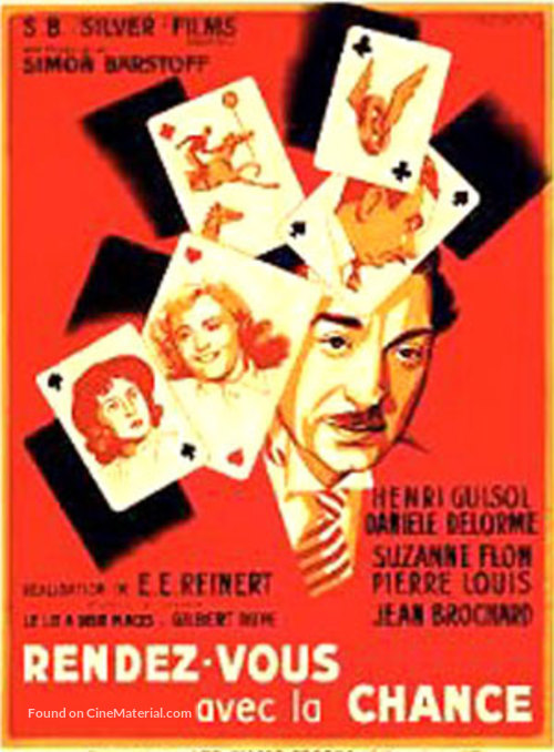 Rendez-vous avec la chance - French Movie Poster