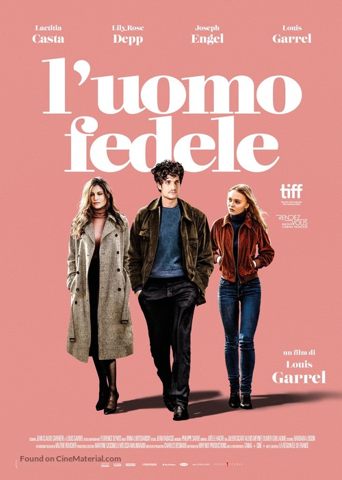 L&#039;homme fid&egrave;le - Italian Movie Poster