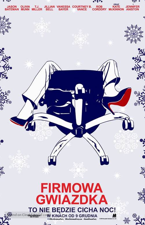 Office Christmas Party - Polish Movie Poster