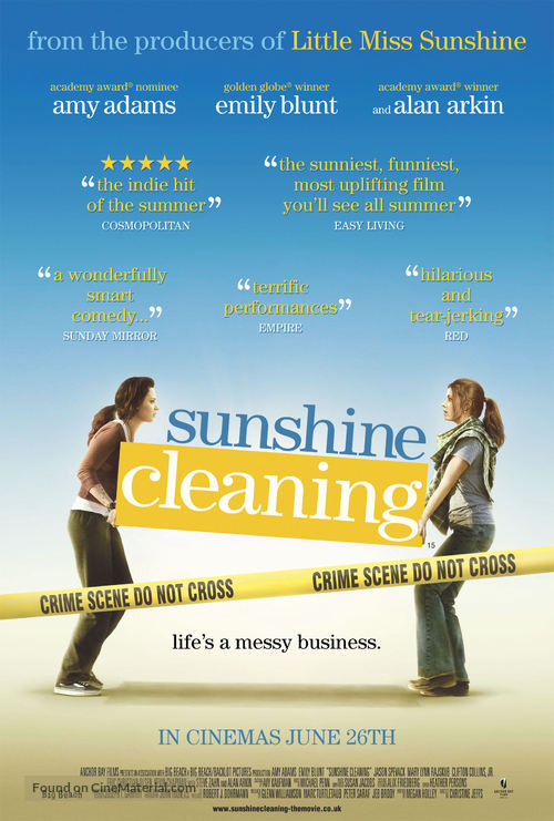 Sunshine Cleaning - British Movie Poster