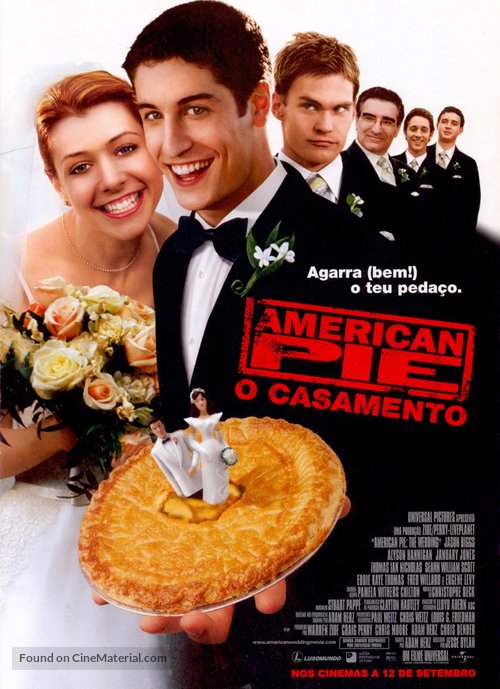 American Wedding - Portuguese Movie Poster