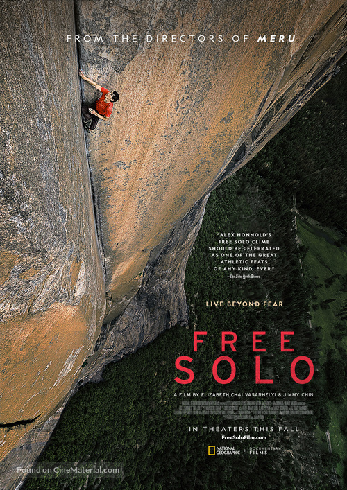 Free Solo - Movie Poster