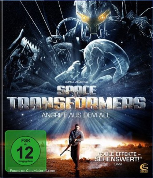 Iron Invader - German Blu-Ray movie cover