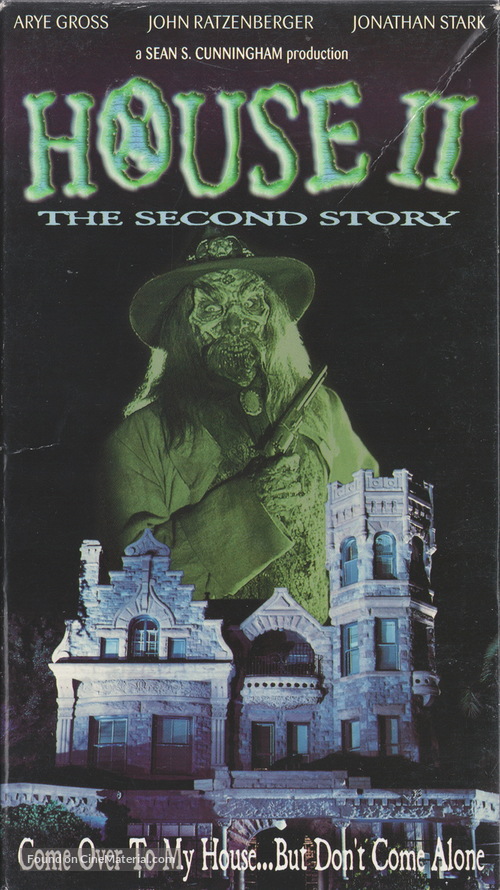 House II: The Second Story - VHS movie cover
