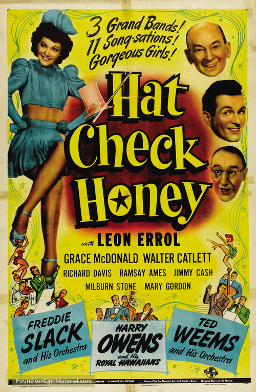 Hat Check Honey - Movie Poster