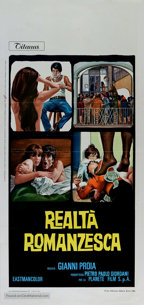 Realt&agrave; romanzesca - Italian Movie Poster