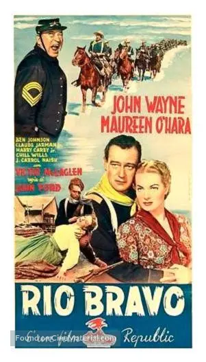 Rio Grande 1950 Italian Movie Poster Rio Grande 1950 Italian Movie Poster
