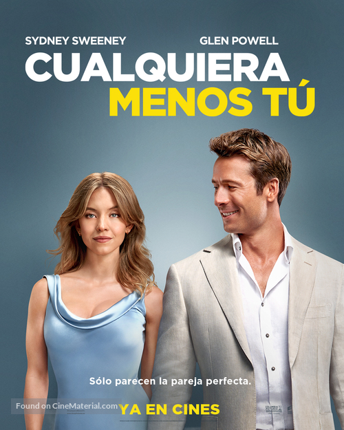 Anyone But You - Spanish Movie Poster