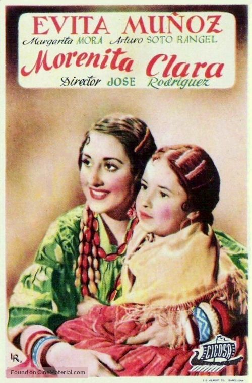 Morenita clara - Spanish Movie Poster