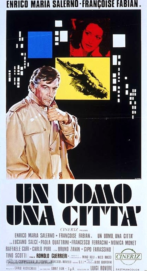 Un uomo, una citt&agrave; - Italian Movie Poster