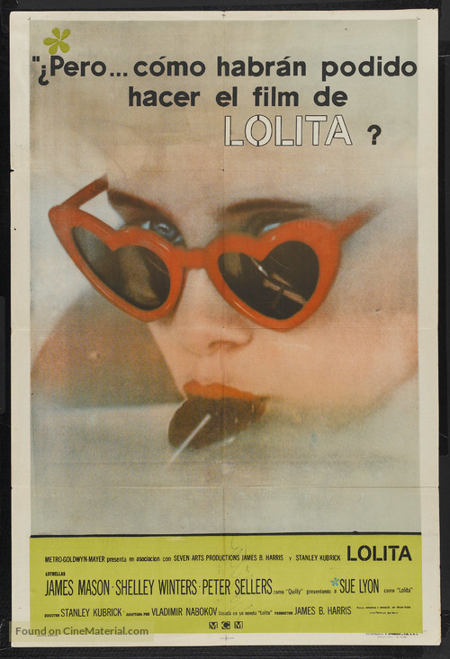 Lolita - Argentinian Movie Poster